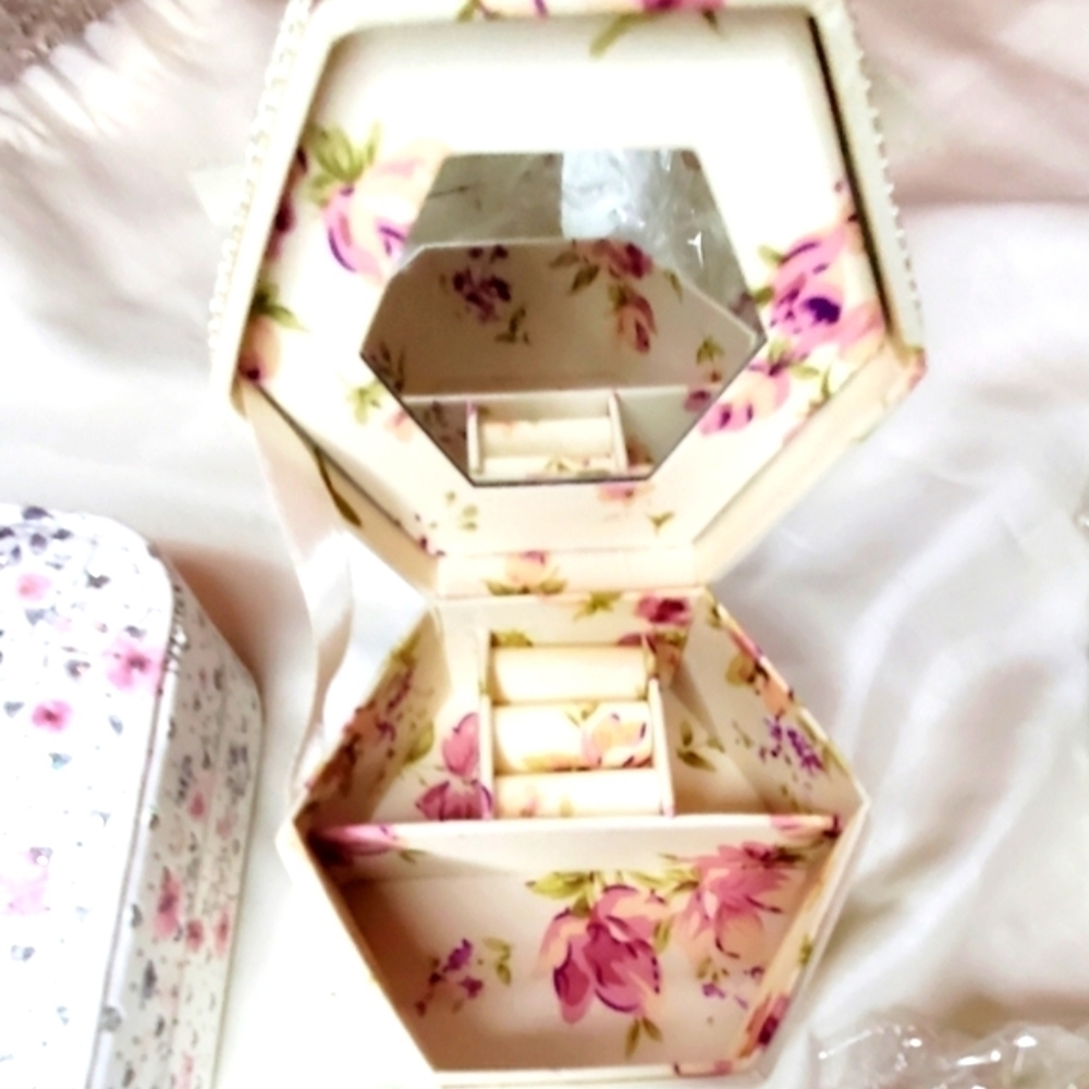 Victorian Jewelry Boxes Organizers